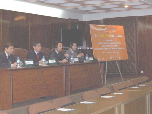 Seminario de Lucha contra la Violencia de Gnero. Rabat, 5 - 7 de Marzo de 2007.