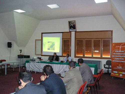 Seminario en Ifran - 18 - 22 de Septiembre 2006 - Dos Seminarios sobre Cooperacin Jurdica Internacional para 40 magistrados marroques