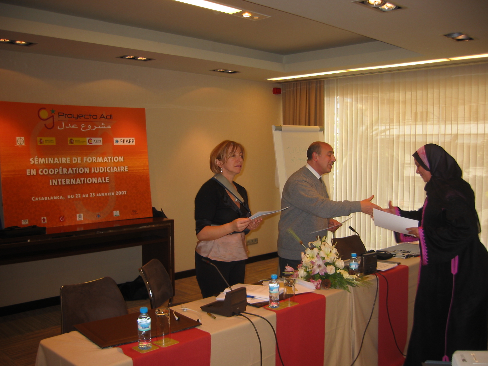 Seminario de Cooperacin Judicial Internacional. Casablanca, 22 - 25 de enero de 2007
