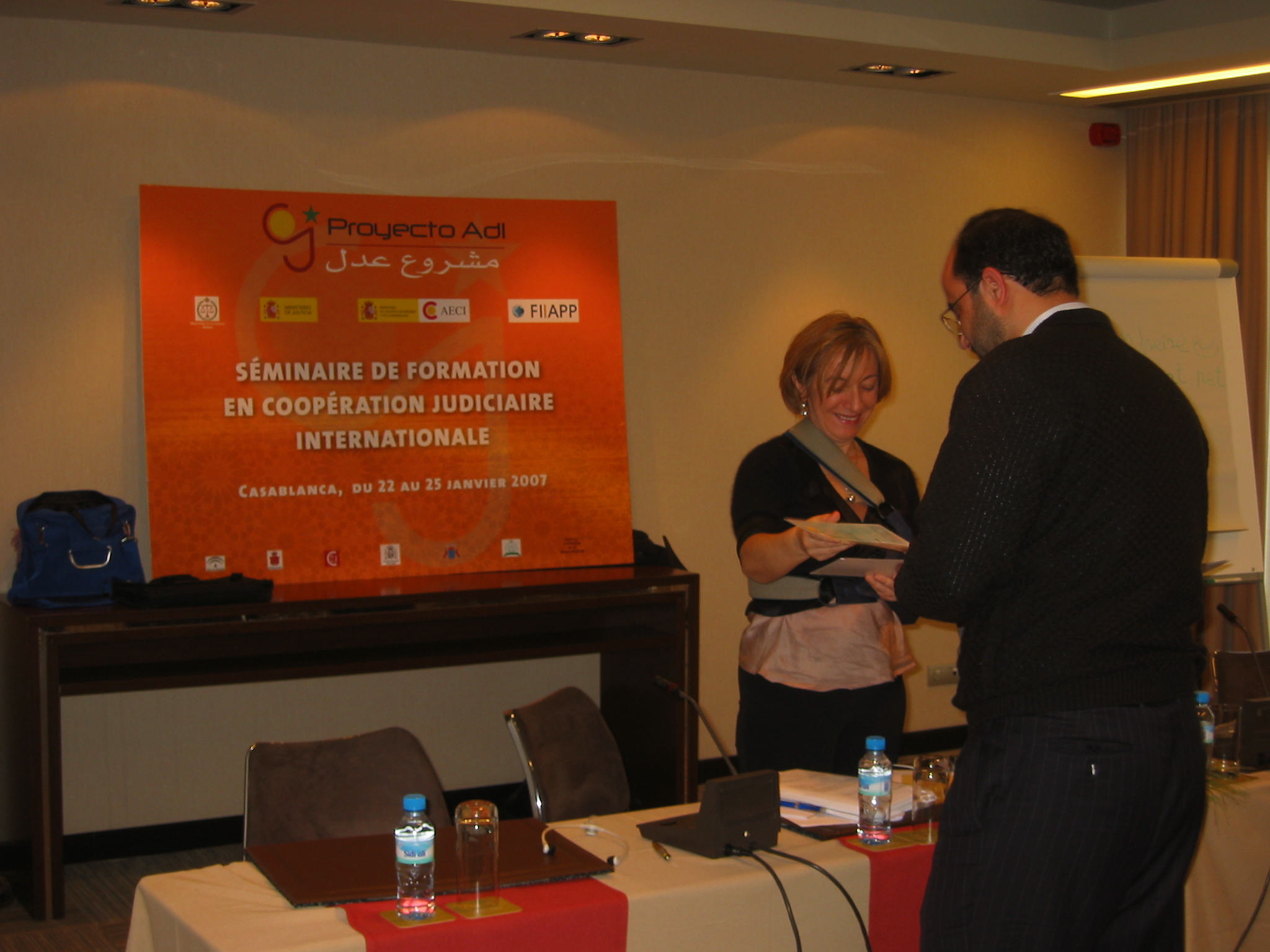 Seminario de Cooperacin Judicial Internacional. Casablanca, 22 - 25 de enero de 2007