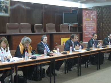 Seminario polticas pblicas de lucha contra la violencia de gnero. Rabat, 9 y 10 de abril de 2008