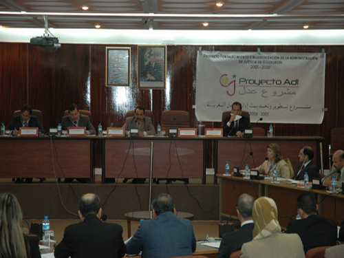Seminario Registro Civil y Kafala (CJI 1.3). Desde el 3 al 5 de Mayo 2006 en el Instituto Superior de Magistratura, Rabat